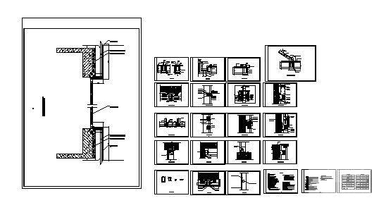 建筑幕墙施工图纸 - 3
