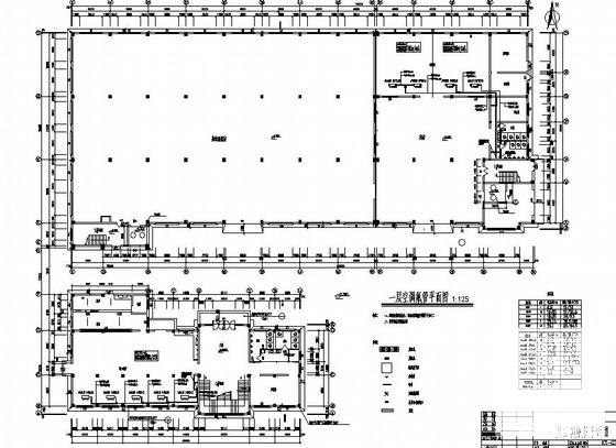 12000平米地上4层厂房空调施工CAD图纸 - 2
