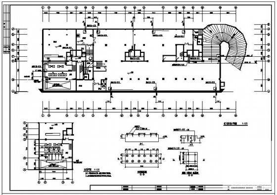 13层大厦给排水施工CAD图纸 - 1