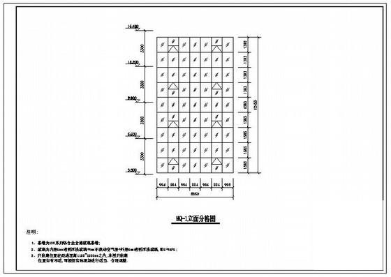 玻璃幕墙大样图 - 2