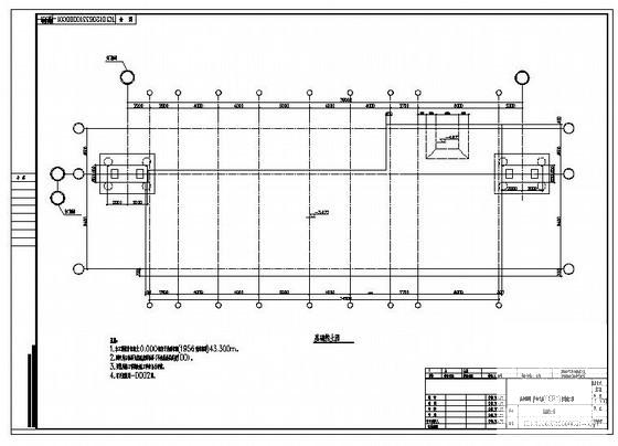 热处理线电气室结构施工CAD图纸（9张） - 1