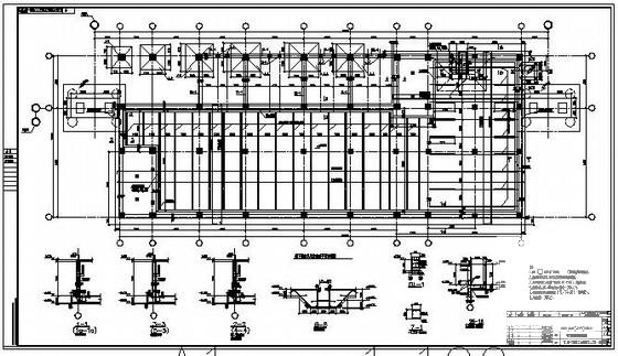 热处理线电气室结构施工CAD图纸（9张） - 2