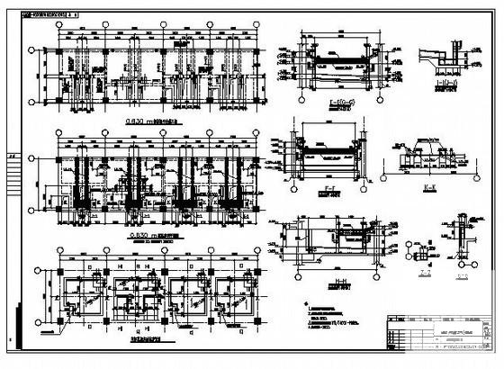 热处理线电气室结构施工CAD图纸（9张） - 4