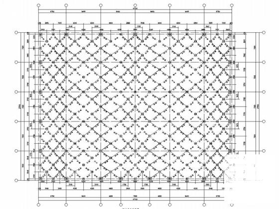 网架结构施工图纸 - 4