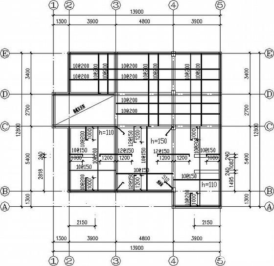 别墅建筑结构施工图 - 3