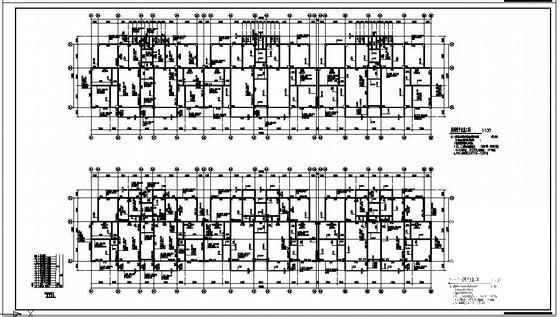 11层剪力墙结构住宅楼结构设计施工CAD图纸 - 2
