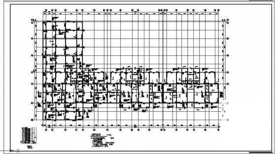 11层剪力墙结构住宅楼结构设计施工CAD图纸 - 3