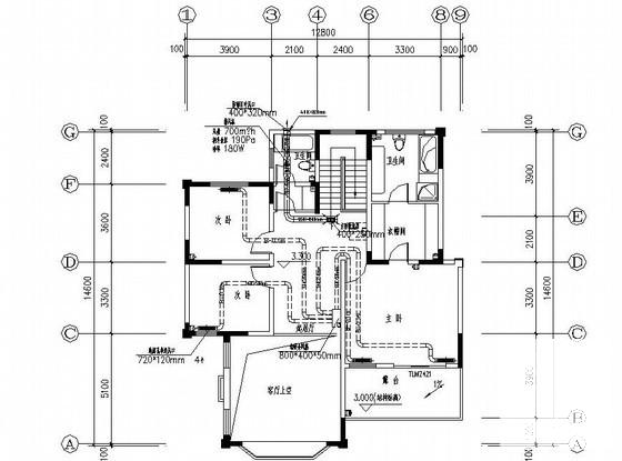 两层别墅施工图 - 2