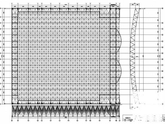 网架结构施工图纸 - 1