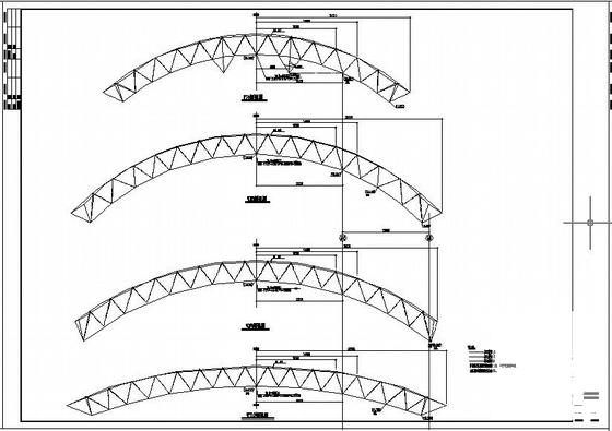 钢管桁架结构施工图 - 4