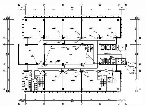 商务花园电气施工CAD图纸 - 2