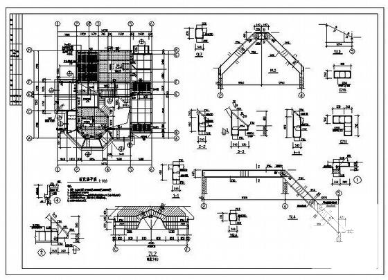 建筑结构施工图纸 - 4