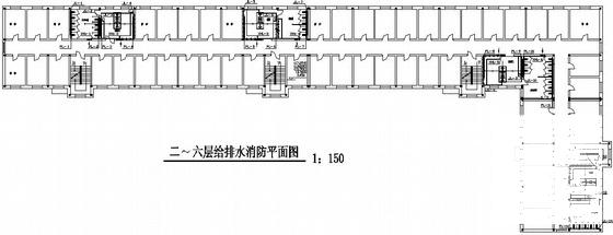 学生公寓给排水 - 1