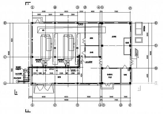锅炉房设计施工图纸 - 1