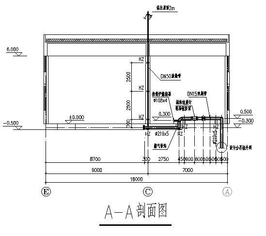 锅炉房设计施工图纸 - 2