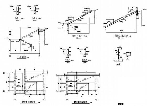 地下车库结构施工图 - 1