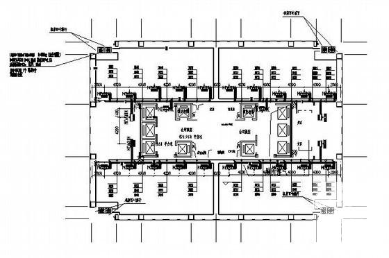 63355平米23层财富中心空调施工设计CAD图纸 - 2