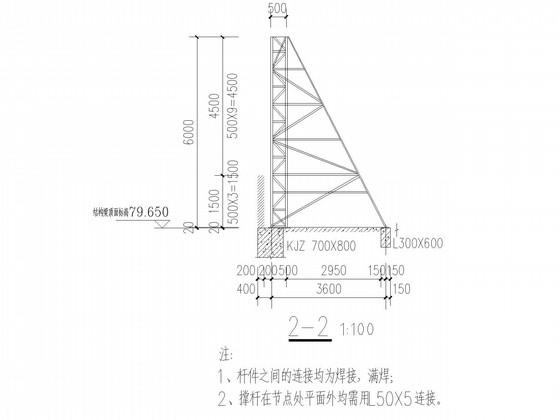 钢结构屋顶施工设计 - 5