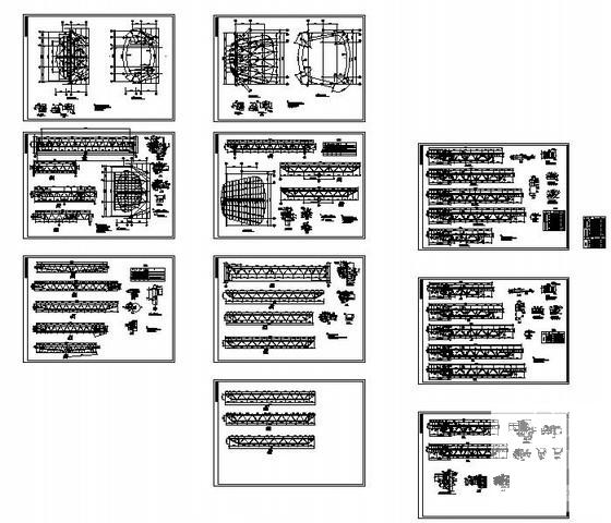 桁架结构图纸 - 1