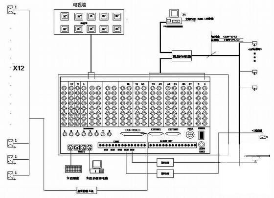 大型小区智能系统CAD图纸 - 1