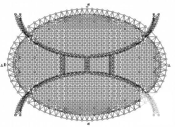 网球馆结构施工CAD图纸（独立基础，共24张） - 4