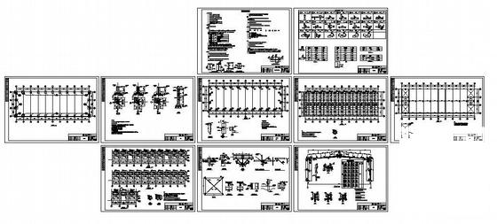 钢结构厂房施工图纸 - 1