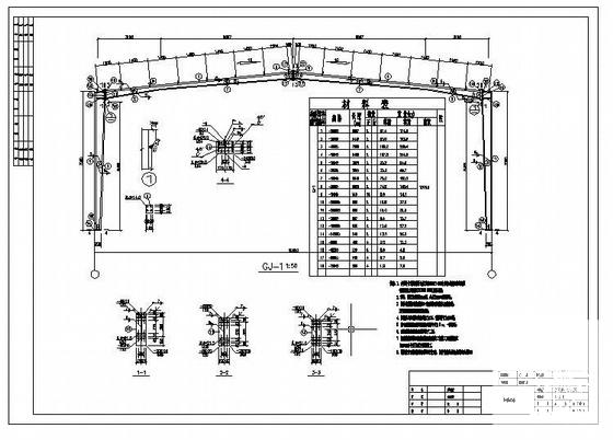 钢结构厂房施工图纸 - 3