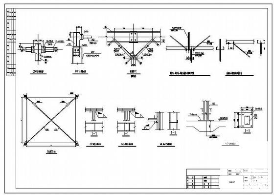 钢结构厂房施工图纸 - 4