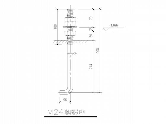 钢结构车棚施工图纸 - 4