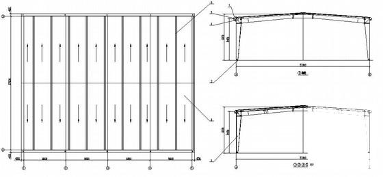 钢结构棚图纸 - 3