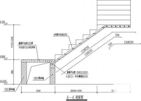 商铺自建夹层结构施工CAD图纸 - 2