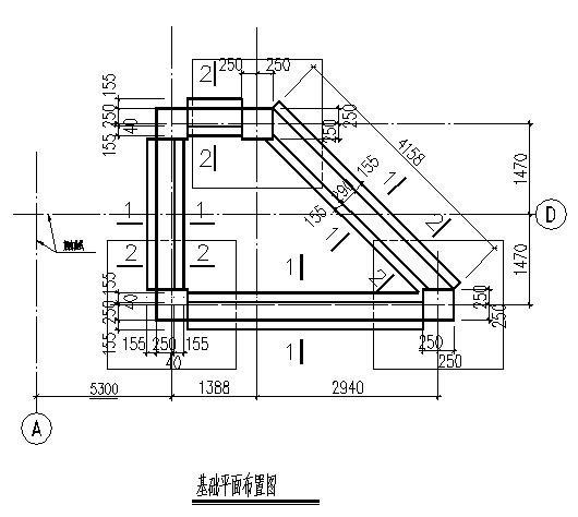 独立基础施工图纸 - 3