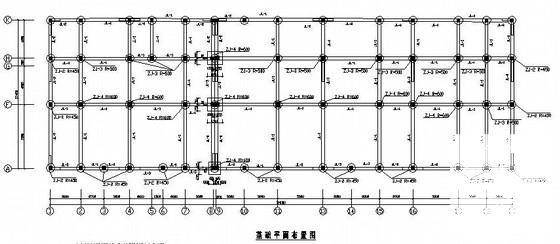 7层1托6底框住宅楼结构施工CAD图纸 - 1