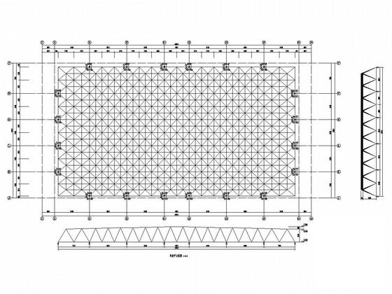 屋面网架结构施工 - 1