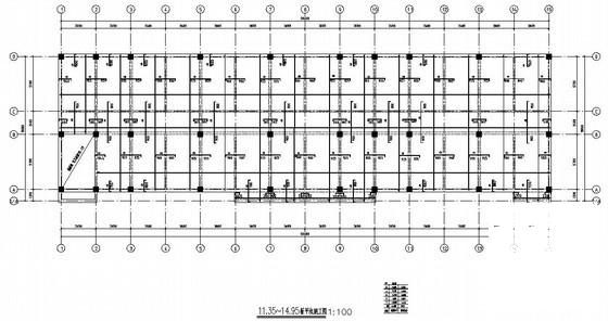 框架结构办公楼方案 - 1