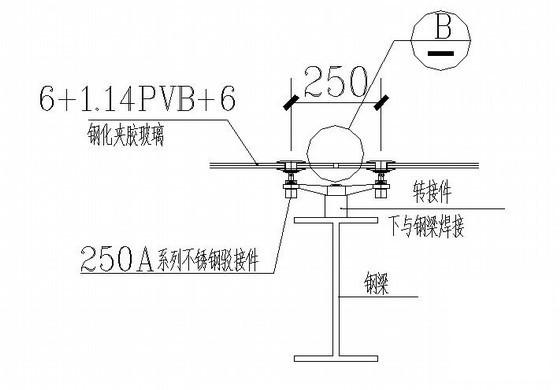 玻璃雨篷施工图 - 2