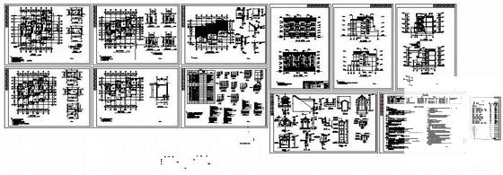 建筑施工图全套图纸 - 1