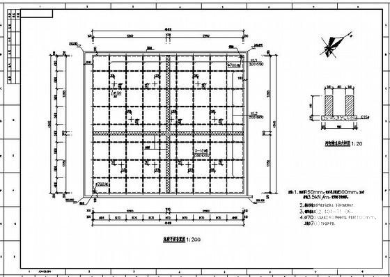 矩形水池施工图 - 3