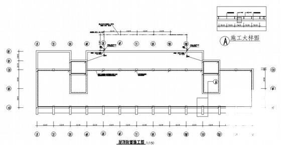 国内上4层商贸区电气施工CAD图纸（三级负荷） - 2