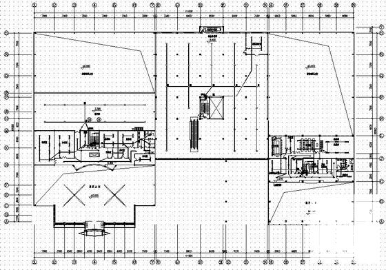 4层汽车4S店电气施工CAD图纸（地下1层） - 3