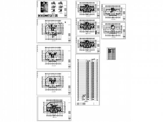 高层住宅设计图纸 - 4