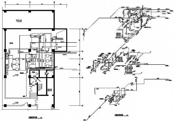 国际商务大厦施工CAD图纸（水管图纸） - 3