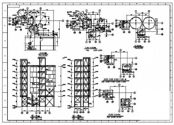 钢框架施工图 - 1