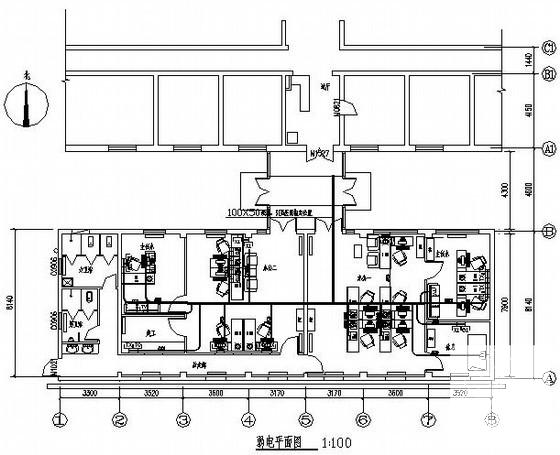 办公室装修设计图纸 - 2