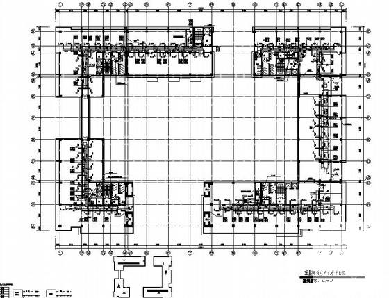 66945平米地上12层大厦空调通风施工CAD图纸 - 2