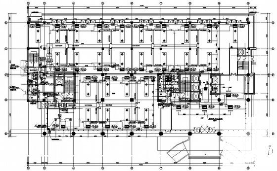 52000平米地上25层大厦空调CAD图纸 - 1