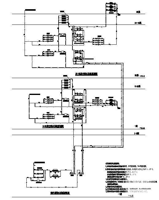 73370平米48层中心空调施工CAD图纸 - 4