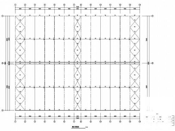 三角形钢屋架施工图 - 2