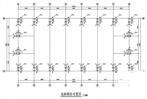 单层厂房结构施工图 - 1