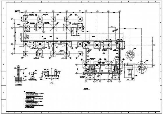 独立基础结构施工图 - 1